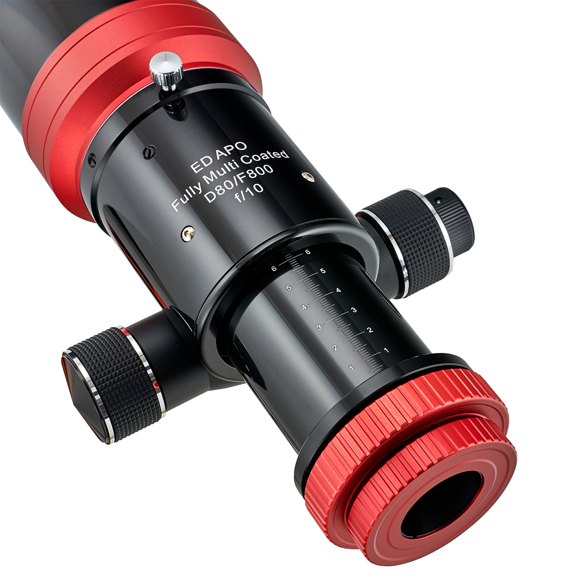 StellaMira 80mm ED f/10 Refractor Telescope with RP Focuser | First Light Optics